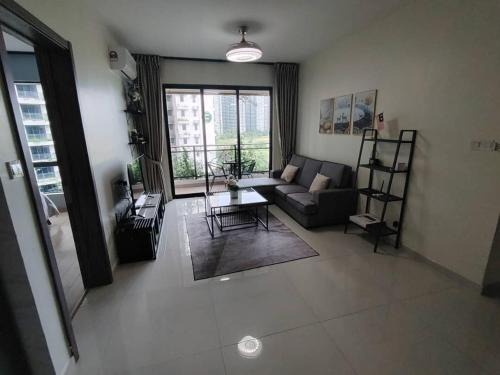 Gelang Patah Apartamento | Sea&Pool View 2-bedroom Fully Furnished Apartment Forest City #freeWIFI