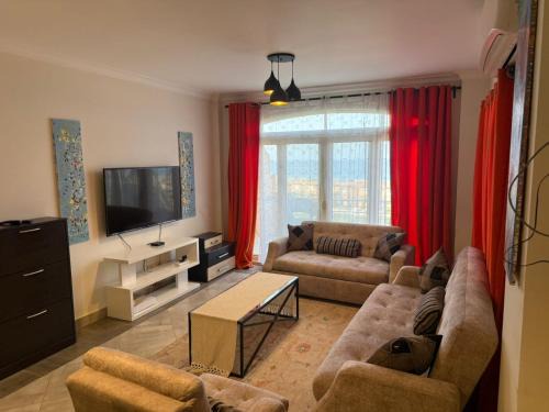Ras Sudar Apartamento | Sea & Pool View Penthouse Chalet at Telal Sokhna