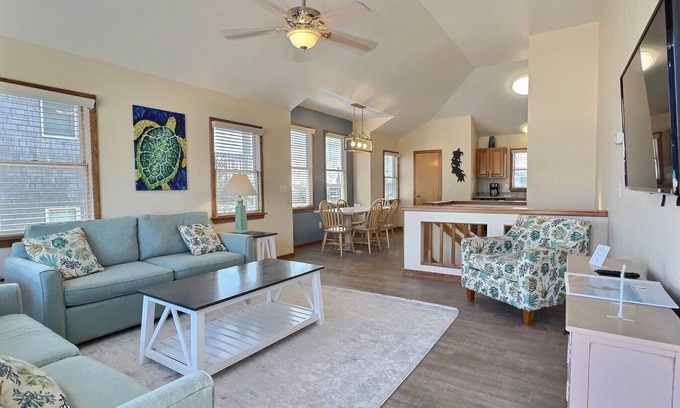 Buxton Cabaña | Sea Turtle- Oceanview Villa- Short Walk to Beach- Community Pool & Spa