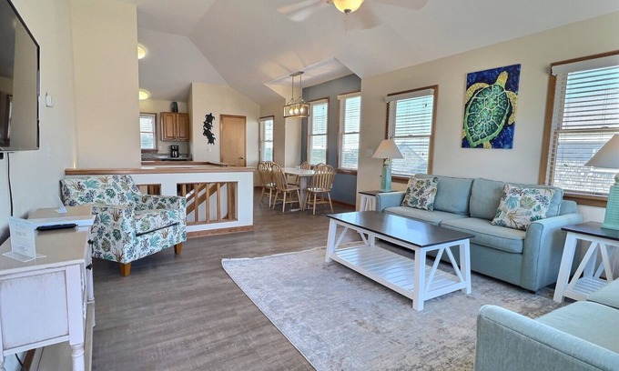 Buxton Cabaña | Sea Turtle- Semi-Oceanview- Short Walk to Beach- Community Pool & Spa