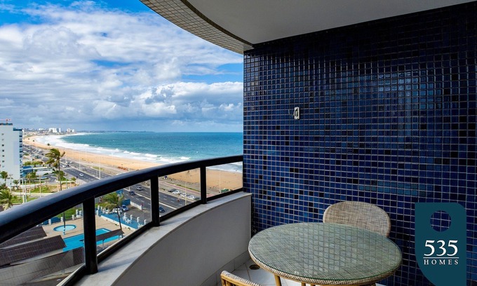 Armacao Apartamento | Vista al mar a 1,5 km del Centro de Convenções