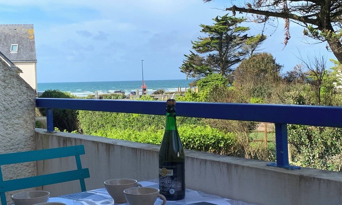 Saint-Nic Apartamento | Sea view apartment 100m from the beach