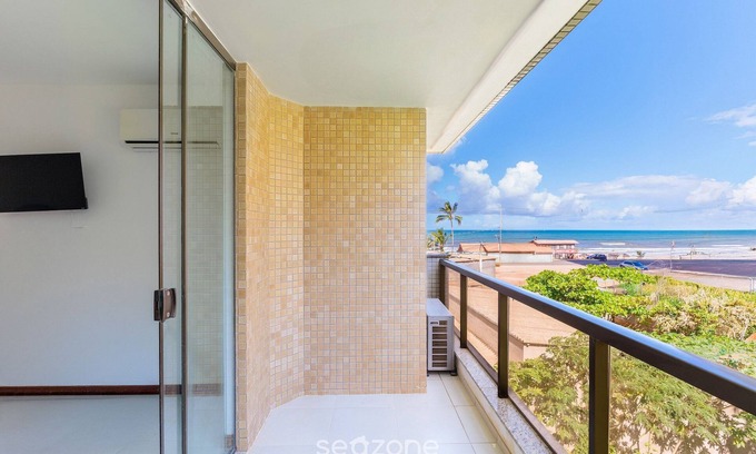 Ilheus Apartamento | Sea View Apartment 190m From the Beach Bsr0203