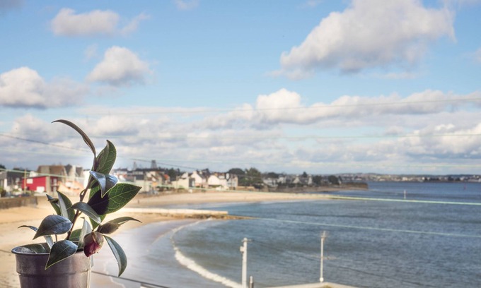 Larmor-Plage Apartamento | Apartamento con vistas al mar Larmor-Plage junto al mar