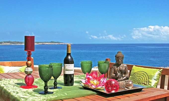 S'Illot-Cala Morlanda Casa | Vista al mar, terraza, cerca de la playa, aire acondicionado, WiFi, fácil acceso