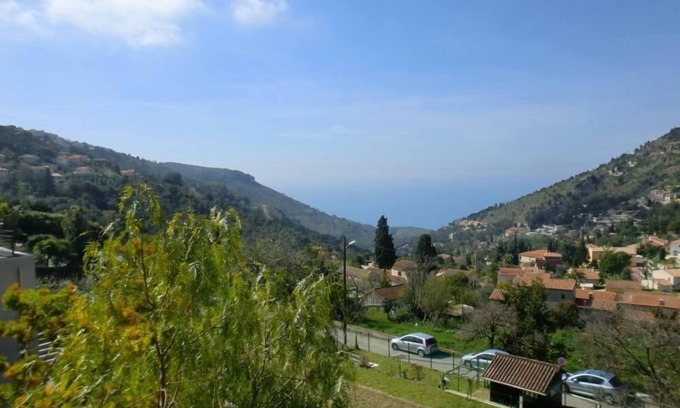 La Turbie Casa | Vista al mar villa con jardín y 2 terrazas cerca de Mónaco