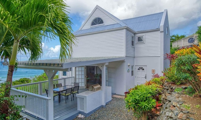 West End Villa | 😎Seabreeze: fantásticas vistas de Jost Van Dyke, Sandy Cay y Long Bay Beach