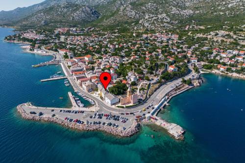 Karlobag Apartamento | Seafront Apartment Sanja - Happy Rentals