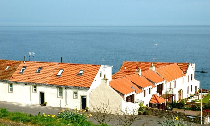 Kilrenny Casa | Cabaña frente al mar con impresionantes vistas panorámicas al mar y wifi gratuito
