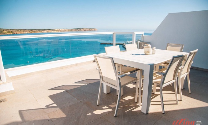 Għadira Apartamento | Seafront Penthouse With Unobstructed Sea Views