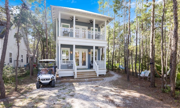 SeaNest Village Casa | Seagrove Beach, New Build, Golf Cart!