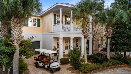 Seagrove Beach Casa | Seagrove Gardens Mins to the Beach Santa Rosa Retreat w Golf Cart A Design