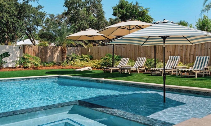 Village of Sugar Beach Casa | Seagrove Retreat w/ Heated Saltwater Pool, Near Beach & Free Tickets!