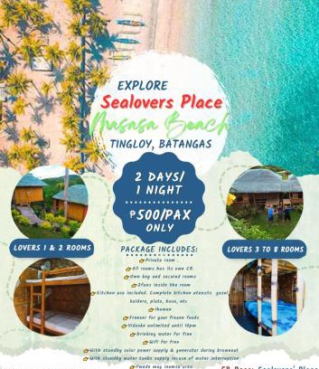 Tingloy Casa | SeaLovers' Place Masasa Beach