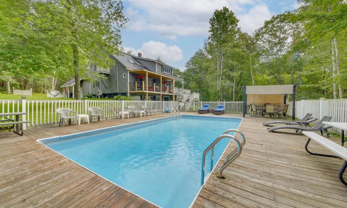 Searsport Casa | Searsport Paradise with Private Pool and Patio!