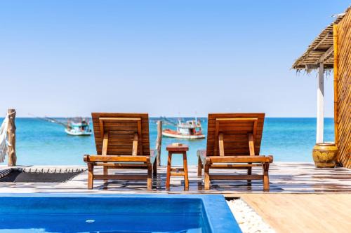 Chaloklum Casa | SeaSalt BeachFront Holiday Home, Private pool, 2 Bedroom house