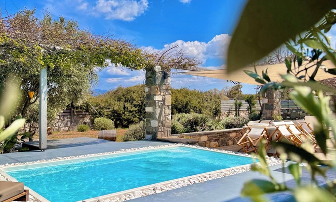 Santa Maria Villa | Sea Salt villa de ensueño en la playa de Santa Maria, Naousa, Paros