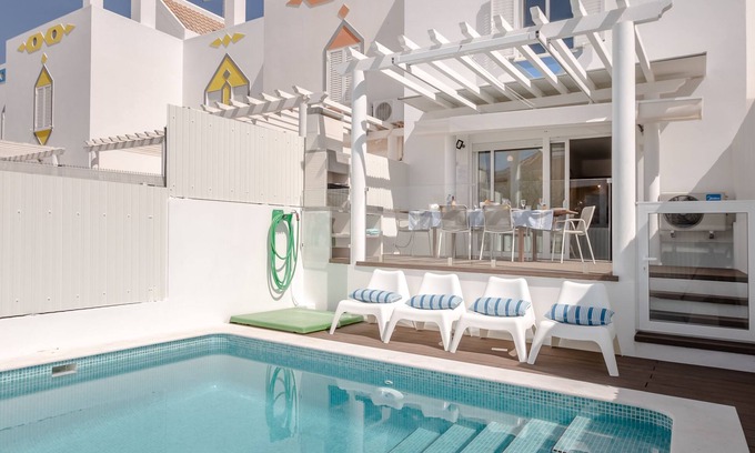 Vila Real Santo Antonio Villa | SeaScape Villa w/ pool and rooftop seaview jacuzzi