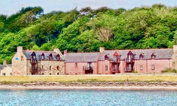 Ardersier Apartamento | Orilla del mar, un apartamento frente al mar excelente justo al lado de la playa, cerca de Inverness