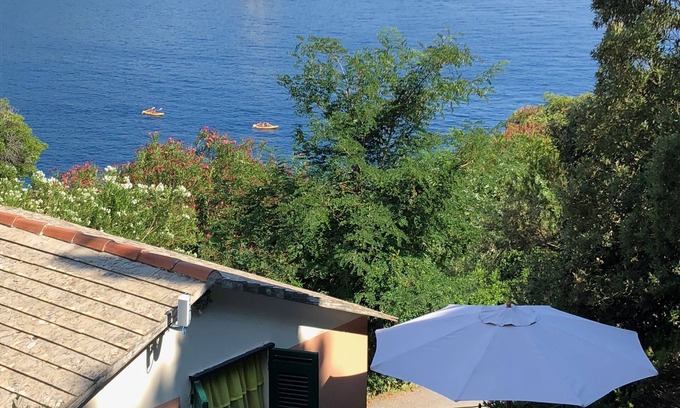 Bonassola Casa | Casa de vacaciones junto al mar en Bonassola, Madonnina della Punta, cerca de Cinque Terre