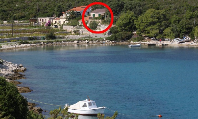 Cove Rogacic Casa | Casa de vacaciones junto al mar Bahía Parja, Vis (K-8892)
