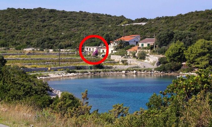 Rogacic Casa | Casa de vacaciones junto al mar Bahía Parja, Vis (K-8903)