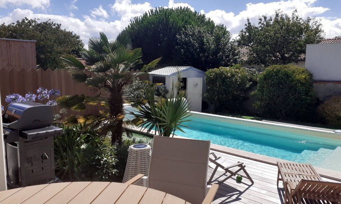 Fouras Casa | Casa junto al mar con jardín