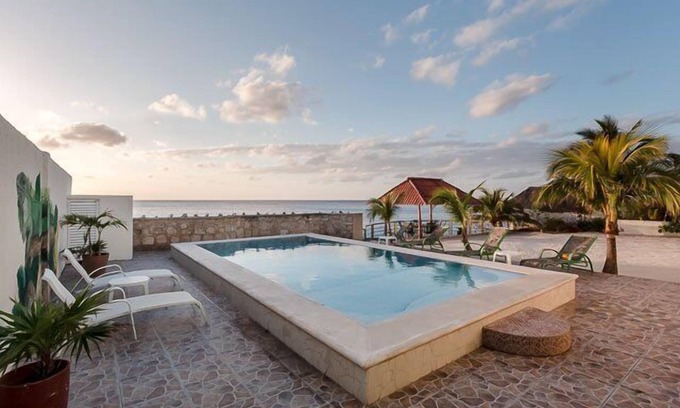 Zona Hotelera Norte Casa | Oasis Junto al Mar, Gran Oceano Frente a la Piscina, Vistas al Mar