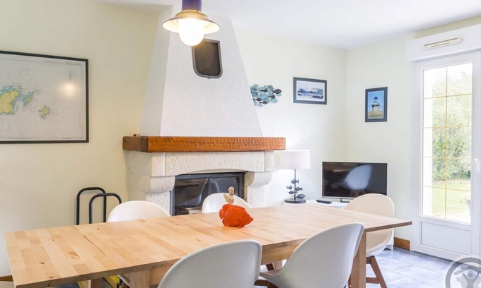 Portbail Cabaña | Villa moderna cerca de la playa, con jardín, terraza y todas las comodidades incluidas