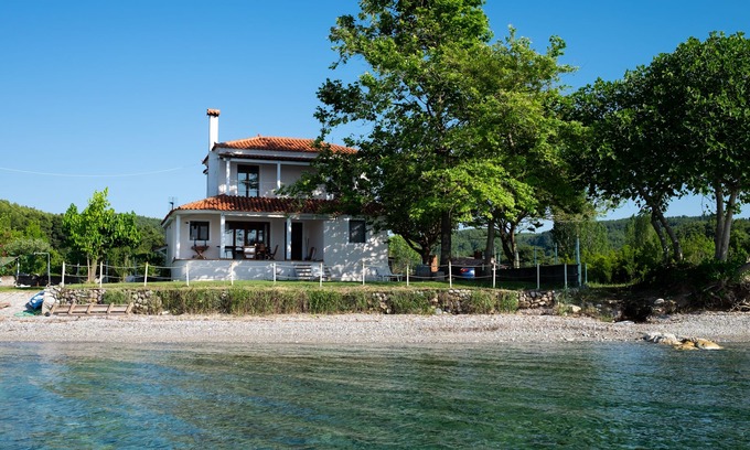 Aravissos Villa | Villa junto al mar en Grecia
