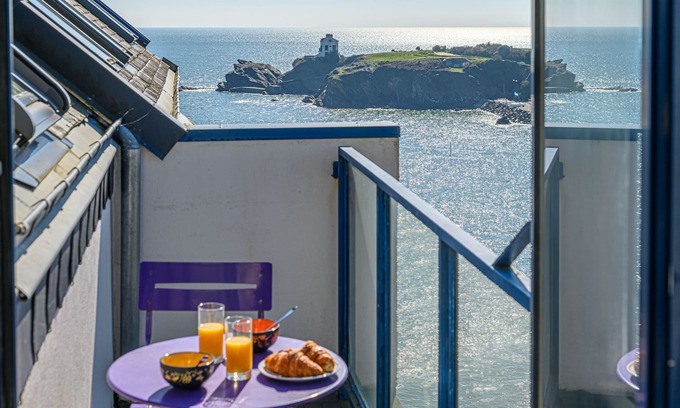 Le Pouldu Apartamento | Vista al mar ! Luminoso apartamento con terraza a los pies de la playa.