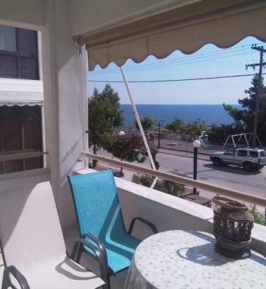 Nea Michaniona Apartamento | Seaview to Olympus, sunny, cosy apartment