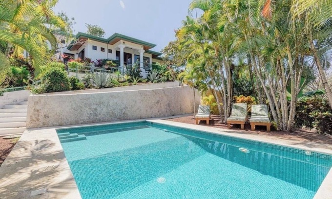 Rio Seco Casa | Seaview with stunning sunset for this home in walking distance to playa Ostional