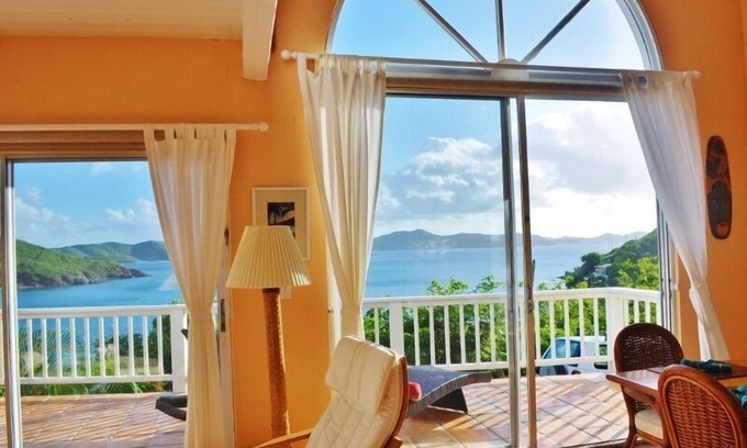 Estate Ben Runnels Gut Villa | Seawing, espectacular villa en la isla que ofrece aislamiento, privacidad y vista panorámica