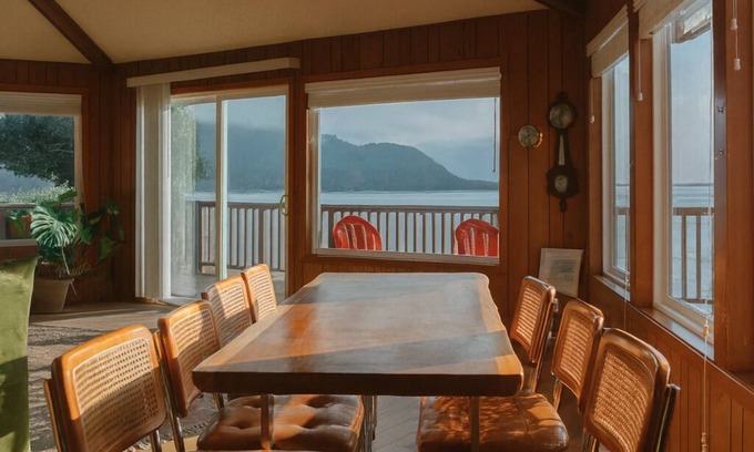 Tillamook Casa | Secluded, Bayfront Escape, Luxury Hot Tub, EV Charger, King Beds, Pets OK