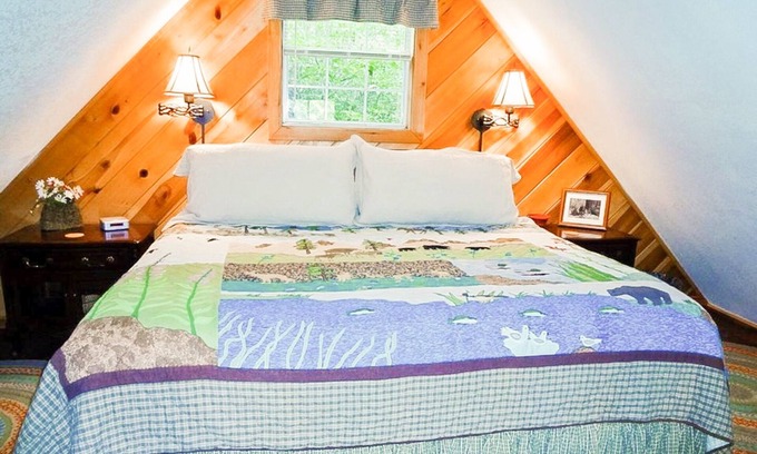 Lake Toxaway Cabina | Secluded Cabin with Fire Pit and Pickleball