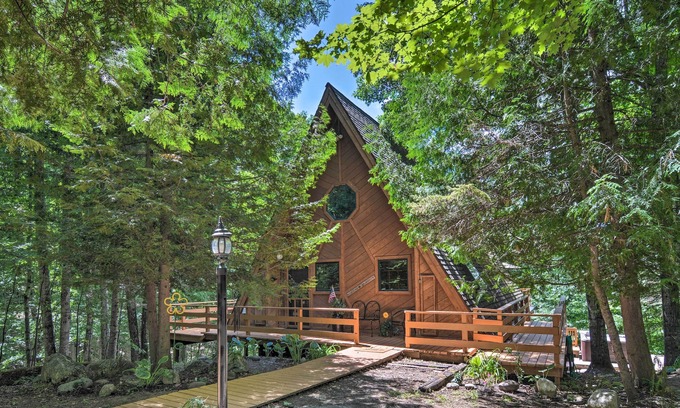 Gaylord Casa | Aislado Gaylord Ski Chalet w / Sauna-Mins a las pistas