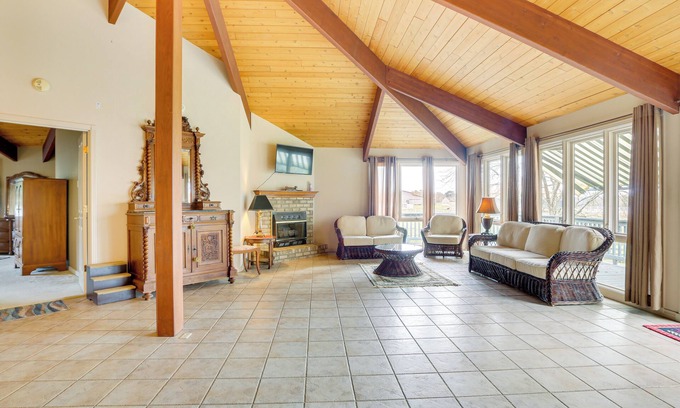 Siler City Casa | Secluded Countryside Home w/ Deck in Siler City
