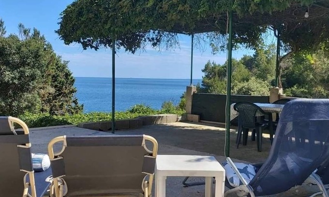 Rasohatica Casa | Casa de pescador para vacaciones junto al mar Bahía Rasohatica, Korcula (K-9233)