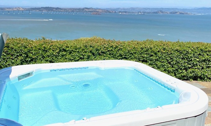 Tiburon Casa | Secluded, gated, single level home on 5 acres with direct open space access