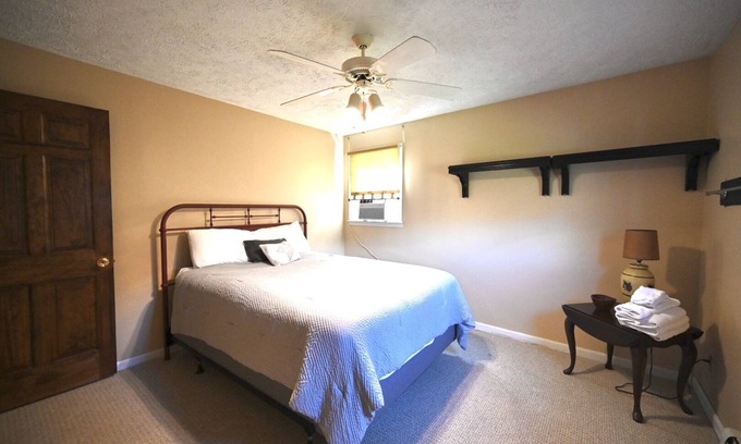 Gormania Casa | Secluded Home on 20 Acres with Hot Tub, Horse Barn, and Private Mountain Stream