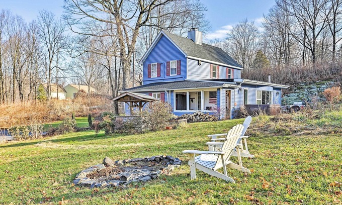 Middle Hope Casa | Secluded Hudson Valley Hideaway, 6 Mi to Town