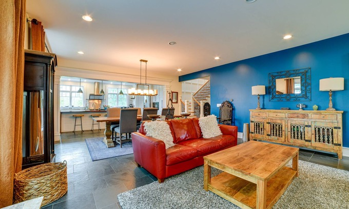 Ithaca Casa | Secluded Ithaca Home w/ Hot Tub ~ 5 Mi to Cornell!