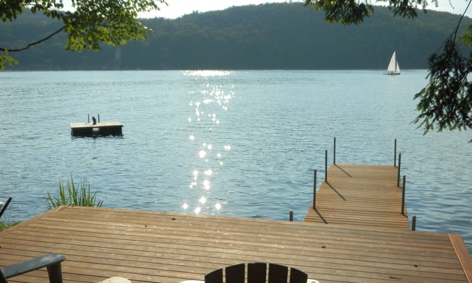 Poultney Casa | Lago St. aislado Catherine Lakefront - 2 casas para una escapada familiar perfecta
