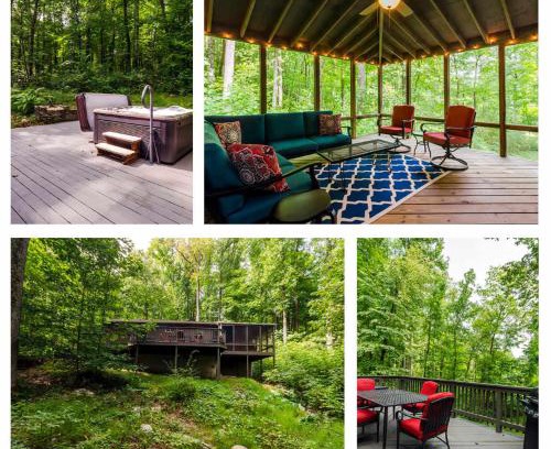 Berkeley Springs Casa | Secluded Oasis w Hot Tub, Screened-in Porch, WiFi!