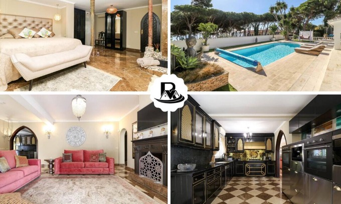 Cabopino Casa | ✪ Segunda Línea a la Playa Villa VISTAS AL MAR, Puerto Cabopino, Marbella! ✔