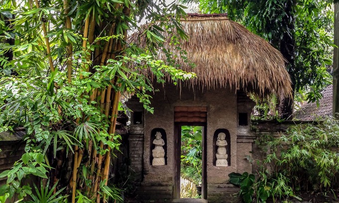 Kutuh Kaja Villa | Secret Tropical Hideaway: a solo 5 minutos a pie del centro de Ubud