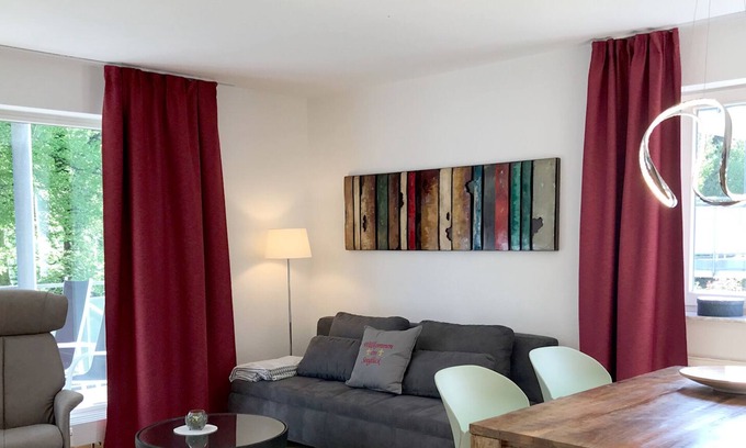 Bad Schachen Apartamento | Lujoso apartamento en zona de villa con gran balcón orientado al sur