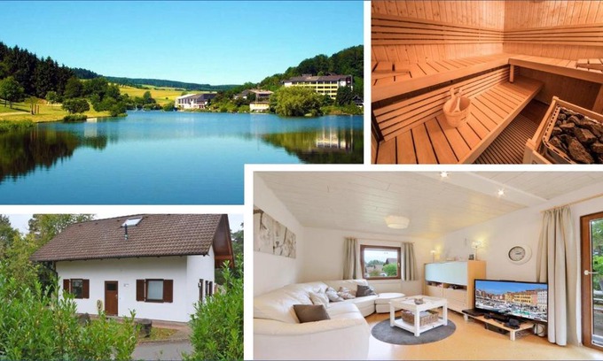Kirchheim Casa | Seepark Kirchheim Ferienhaus bei Anne mit Sauna