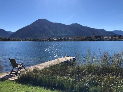 Tegernsee Apartamento | Seewohnung mit Badeplatz